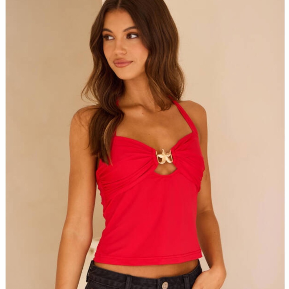 AVA & EVER HALTER TOP